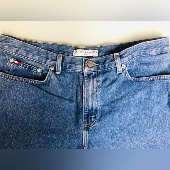 Tommy Hilfiger Jean Shorts Mom Style Size 14 - Picture 4 of 5